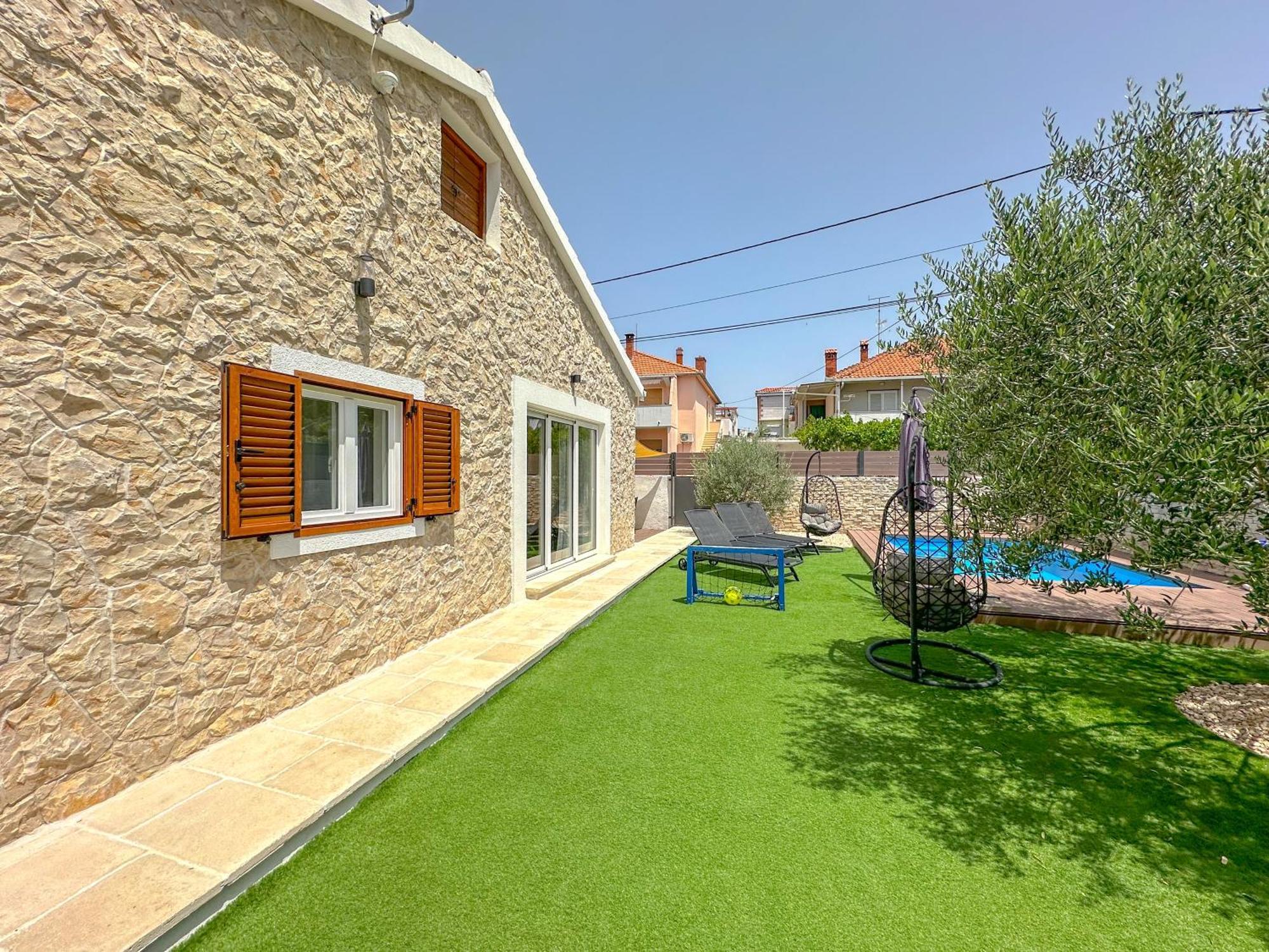 Mustra House Zadar - Private Pool & Sauna Екстер'єр фото
